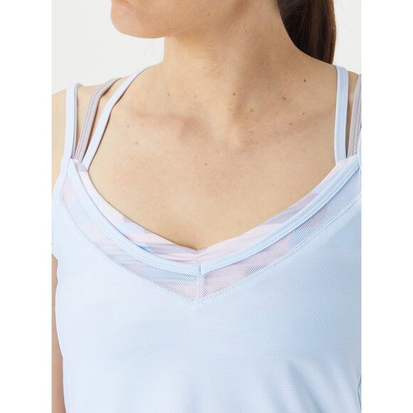 Lucky in Love Womens Size L Undercover Love Camo Over Tank Glace Print Blue NWT - Picture 2 of 16